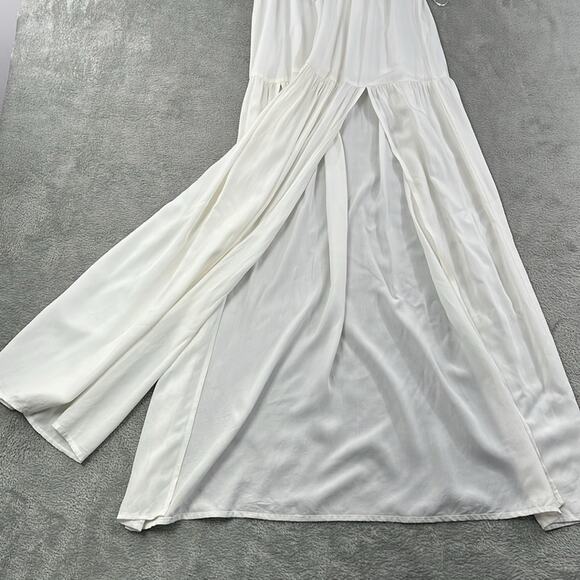NEW L Space S White Emma Cover Up Midi Maxi Dress - Picture 6 of 12